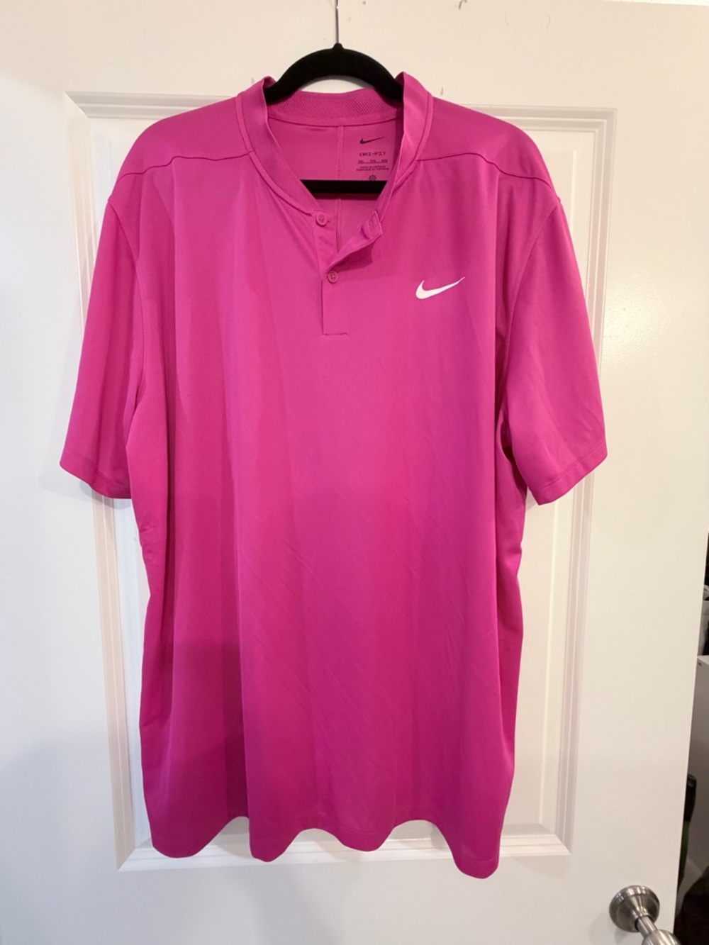 Nike Men’s Hot Pink Polo Shirt